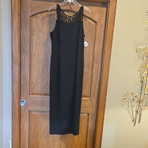 NWT Joseph Ribkoff Long Lace Back Dress